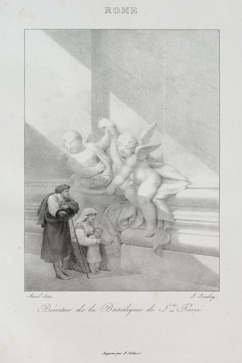 Voyage en Italie en 1822, 1833 - Jean Baptiste Isabey