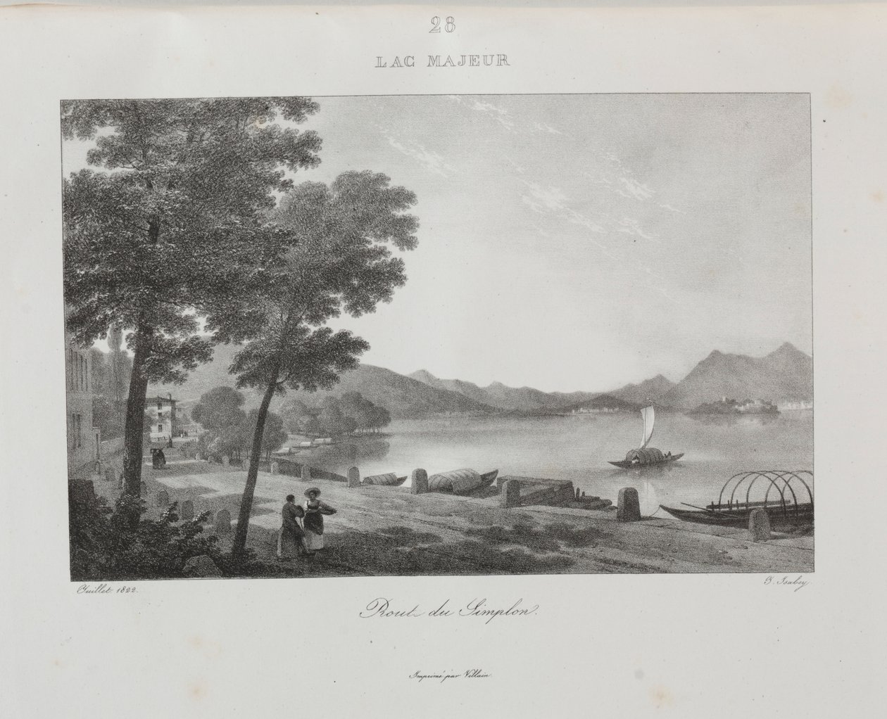 Voyage en Italie en 1822, 1833 - Jean Baptiste Isabey