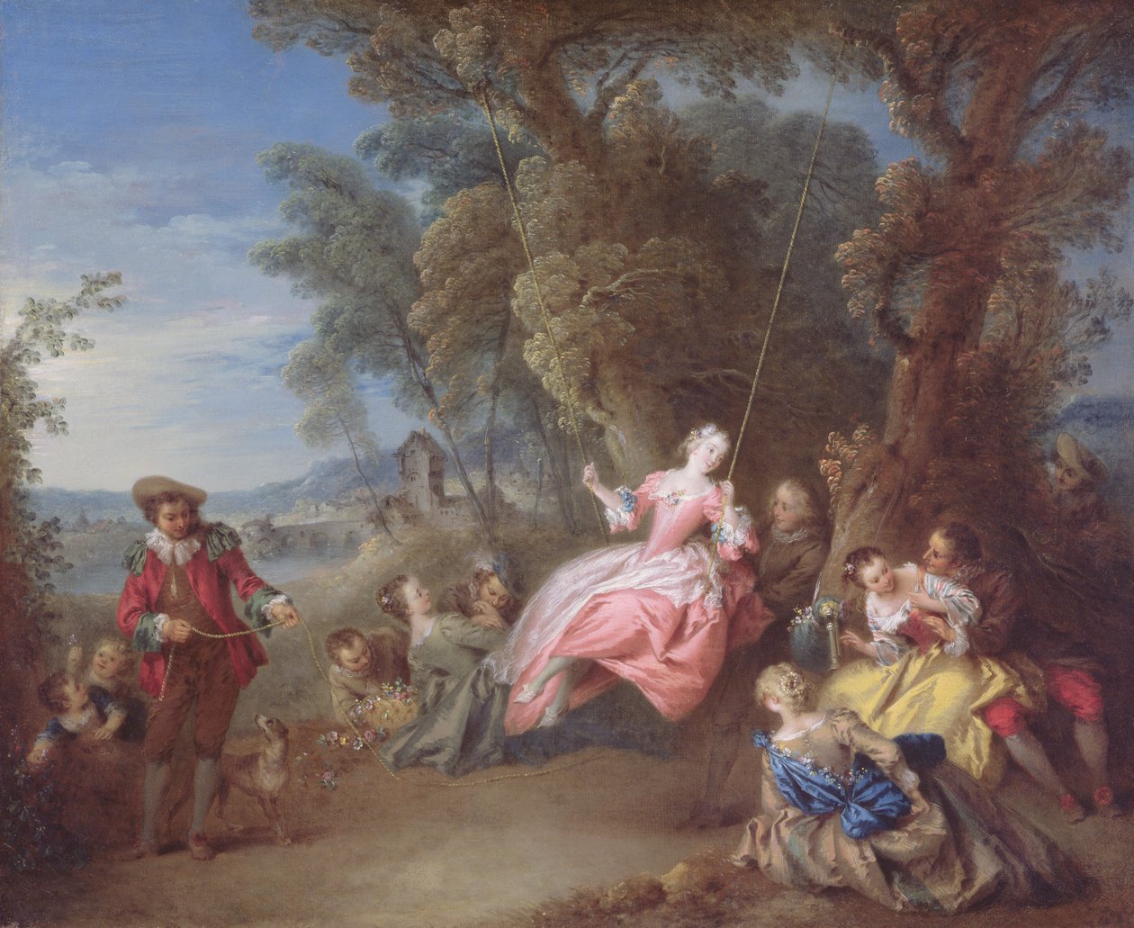 La Balançoire - Jean-Baptiste Joseph Pater