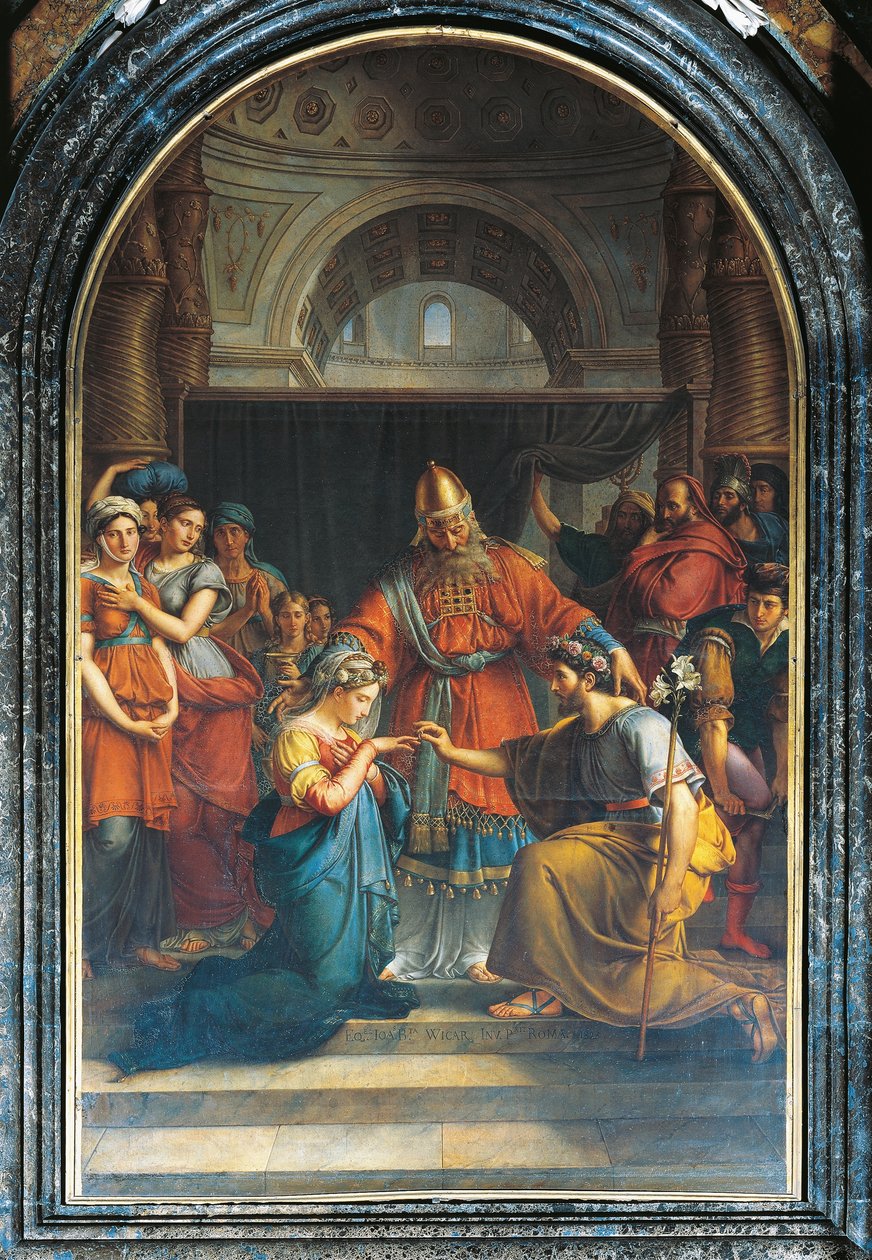 Le mariage de la Vierge - Jean Baptiste Joseph Wicar