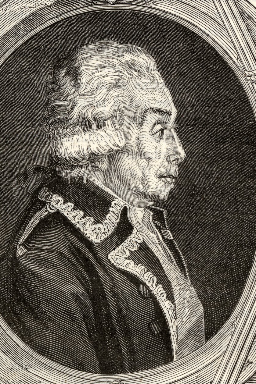 Comte Nicolas Luckner, gravé par Pannemaker-Ligny, de 