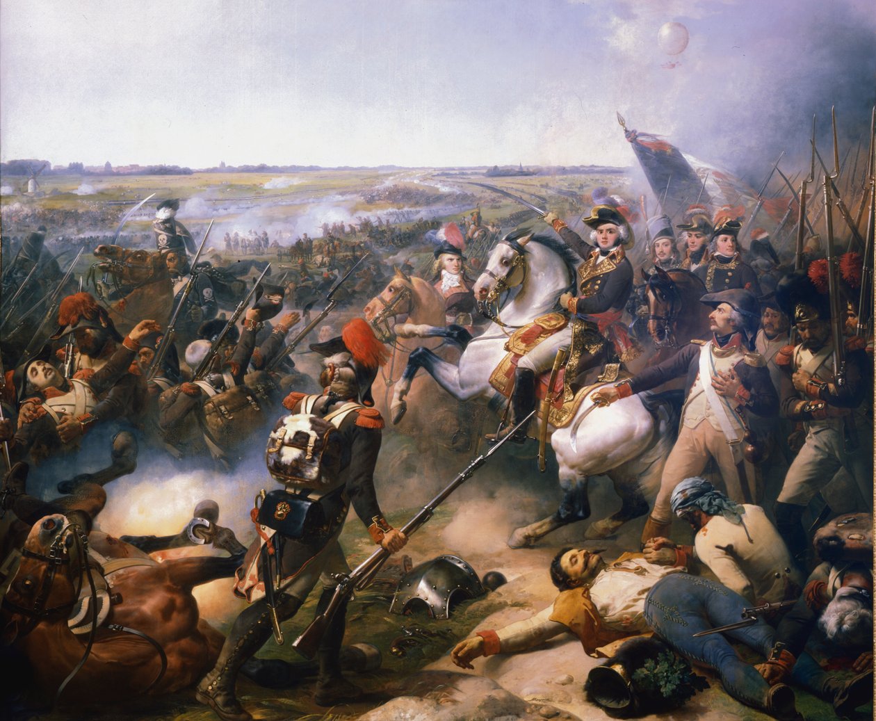 Bataille de Fleurus, 16 juin 1794 19e siècle - Jean Baptiste Mauzaisse