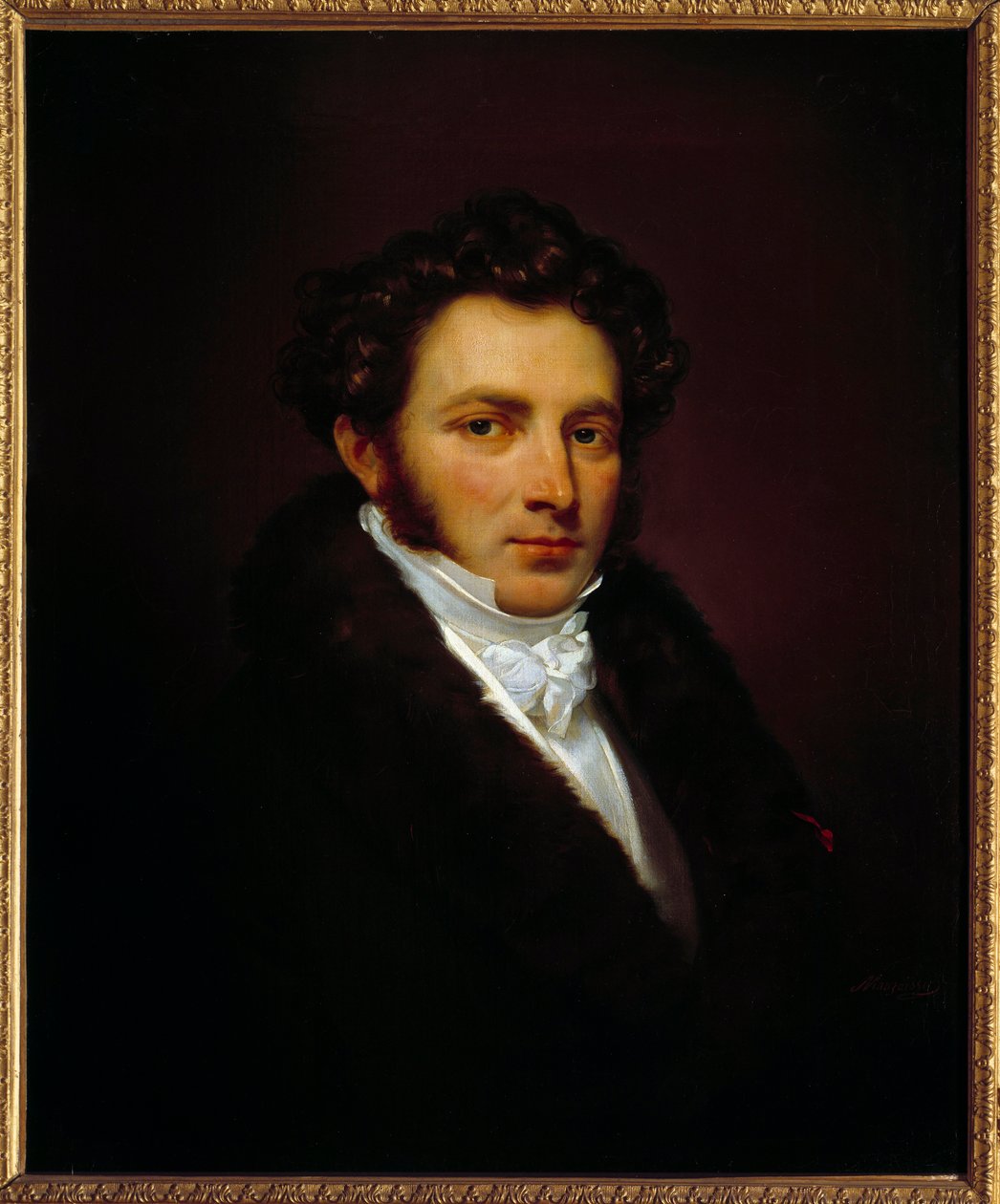Portrait du comte Louis Marchand, premier valet de Napoléon I - Jean Baptiste Mauzaisse