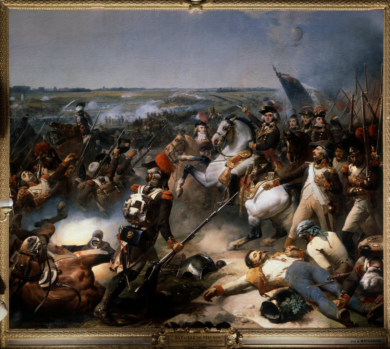 La bataille de Fleurus le 26 juin - Jean Baptiste Mauzaisse