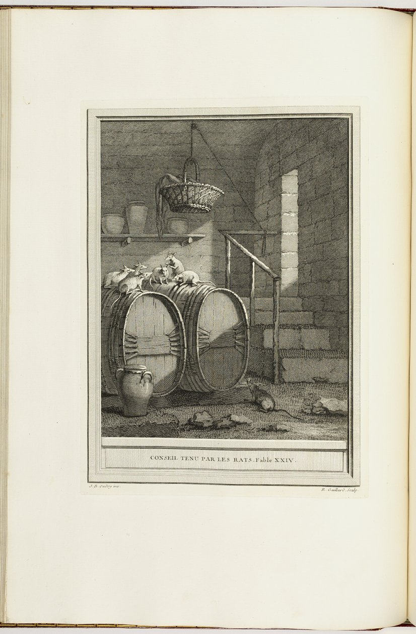 Fables choisies, mises en vers - Jean Baptiste Oudry