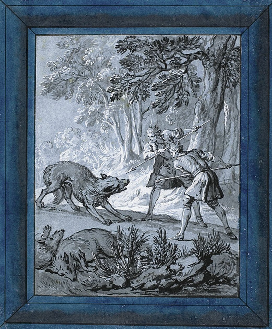 Des hommes à l