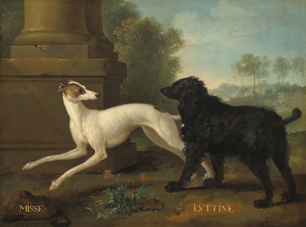 Misse et Luttine - Jean-Baptiste Oudry