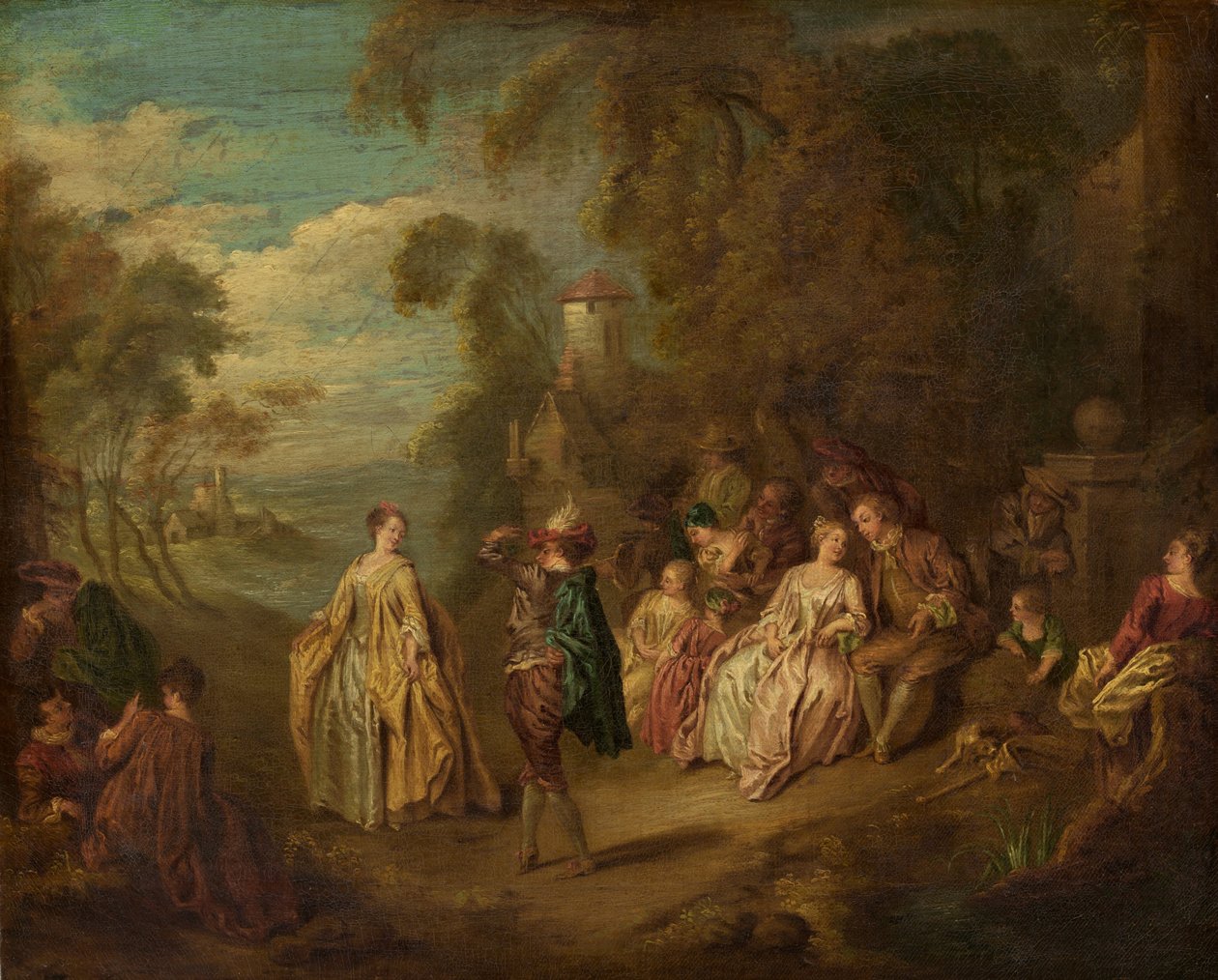 Fête Champêtre, 18e ou 19e siècle - Jean-Baptiste Pater