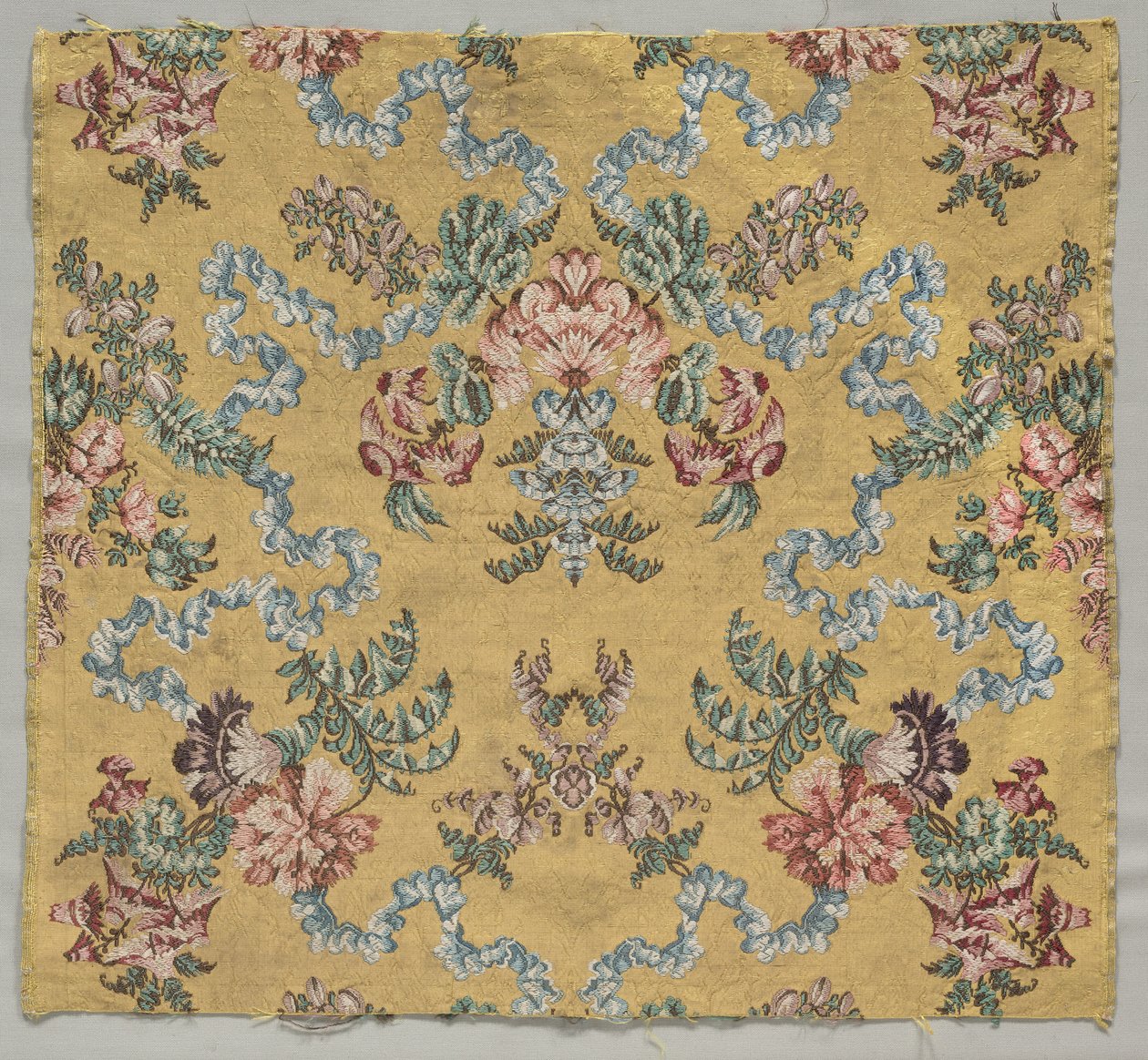 Longueur de soie brochée, 1723-1774 - Jean Baptiste Pillement