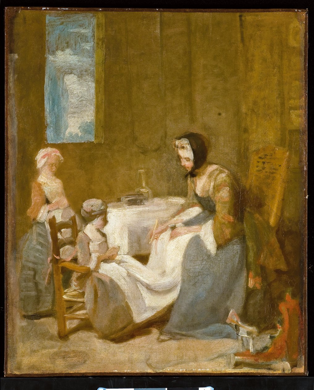 Le Bénédicité, une Esquisse - Jean Baptiste Simeon Chardin