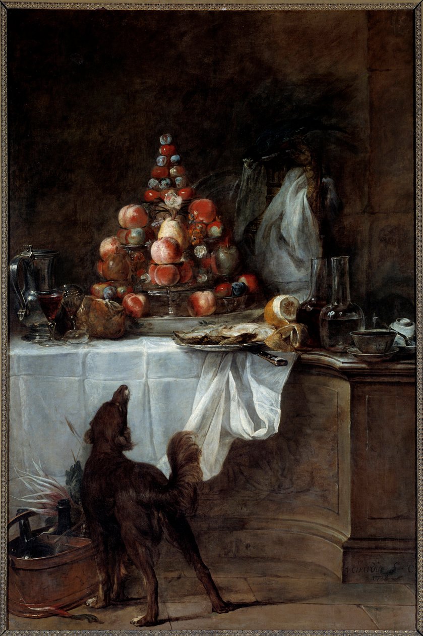 Le buffet - Jean Baptiste Simeon Chardin