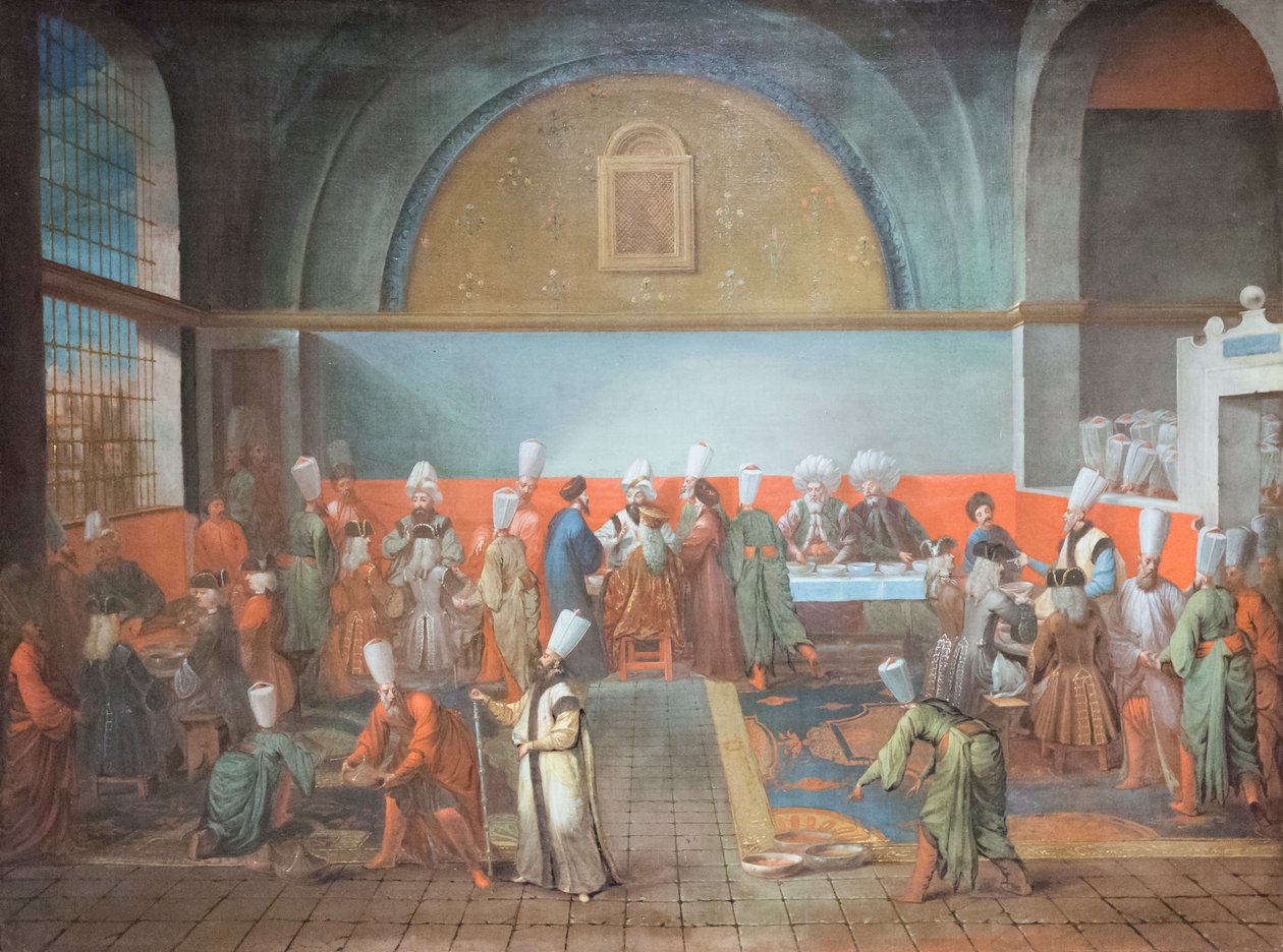 Dîner au palais en l