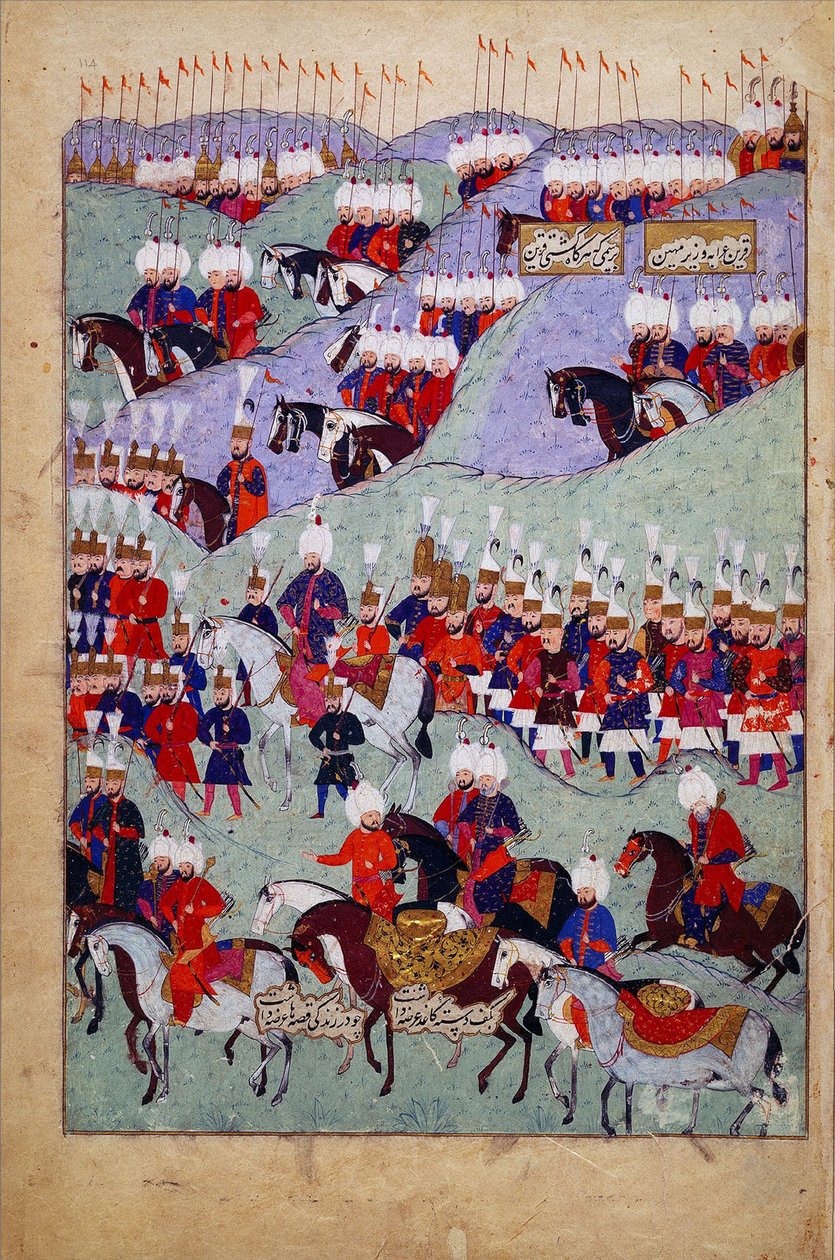 Funérailles du sultan Soliman le Magnifique, Histoire du sultan Soliman, Istanbul, Turquie, 1579 - Jean Baptiste Vanmour