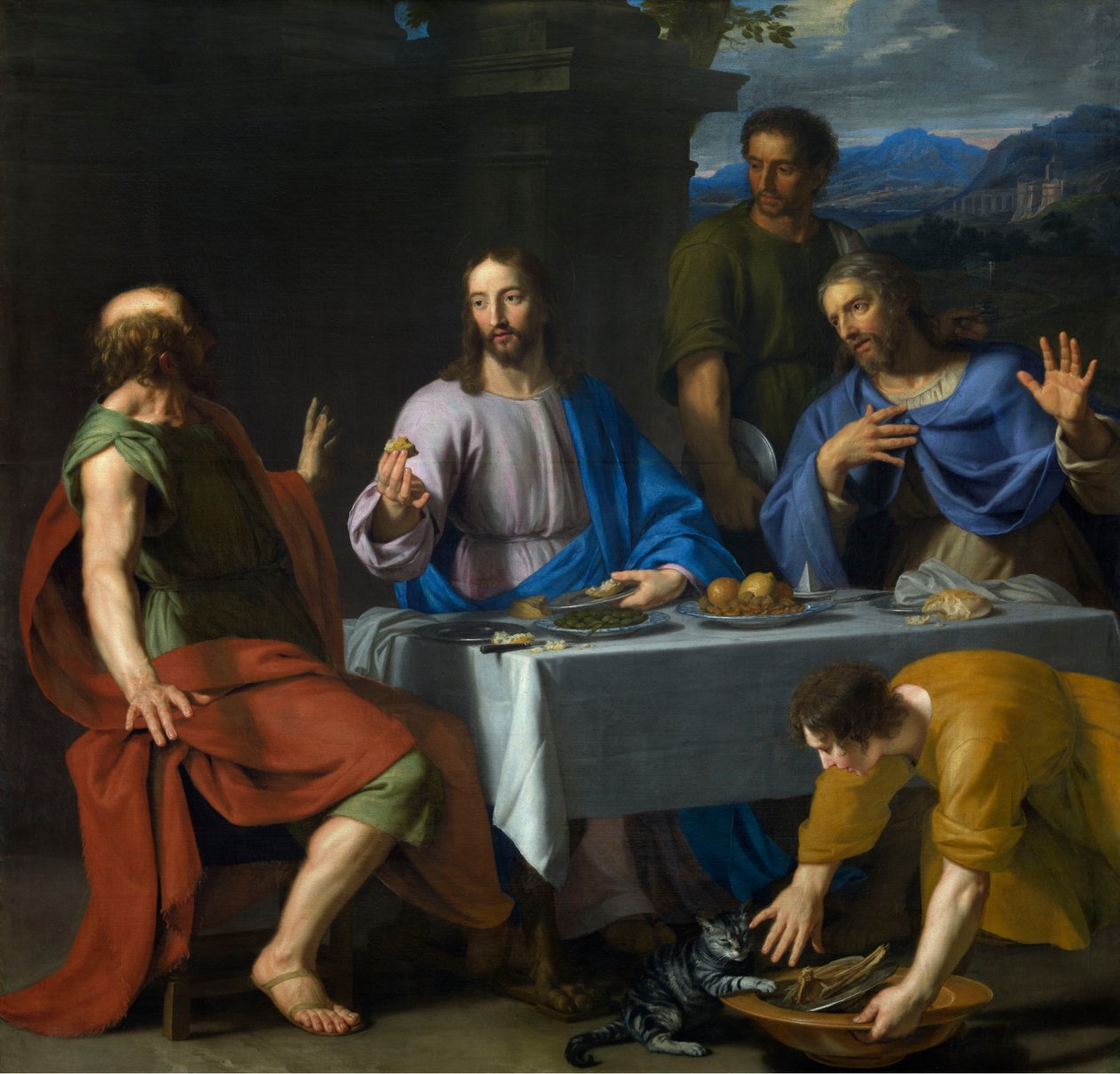 Le repas à Emmaüs - Jean Baptiste de Champaigne