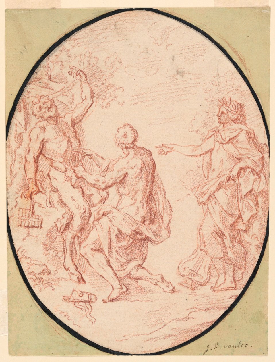 Écorchement de Marsyas - Jean Baptiste van Loo