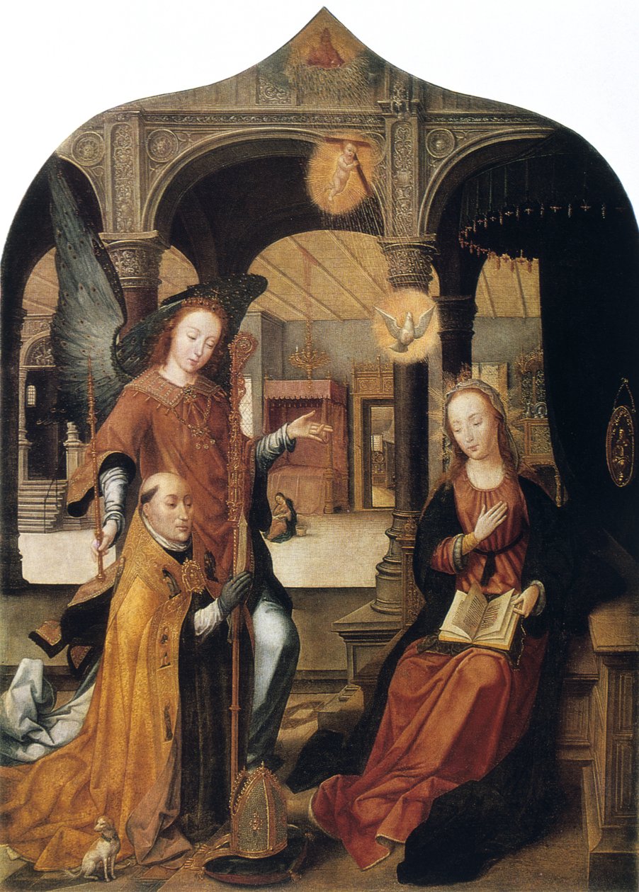 Annonciation, 1516-1517 - Jean the Elder Bellegambe
