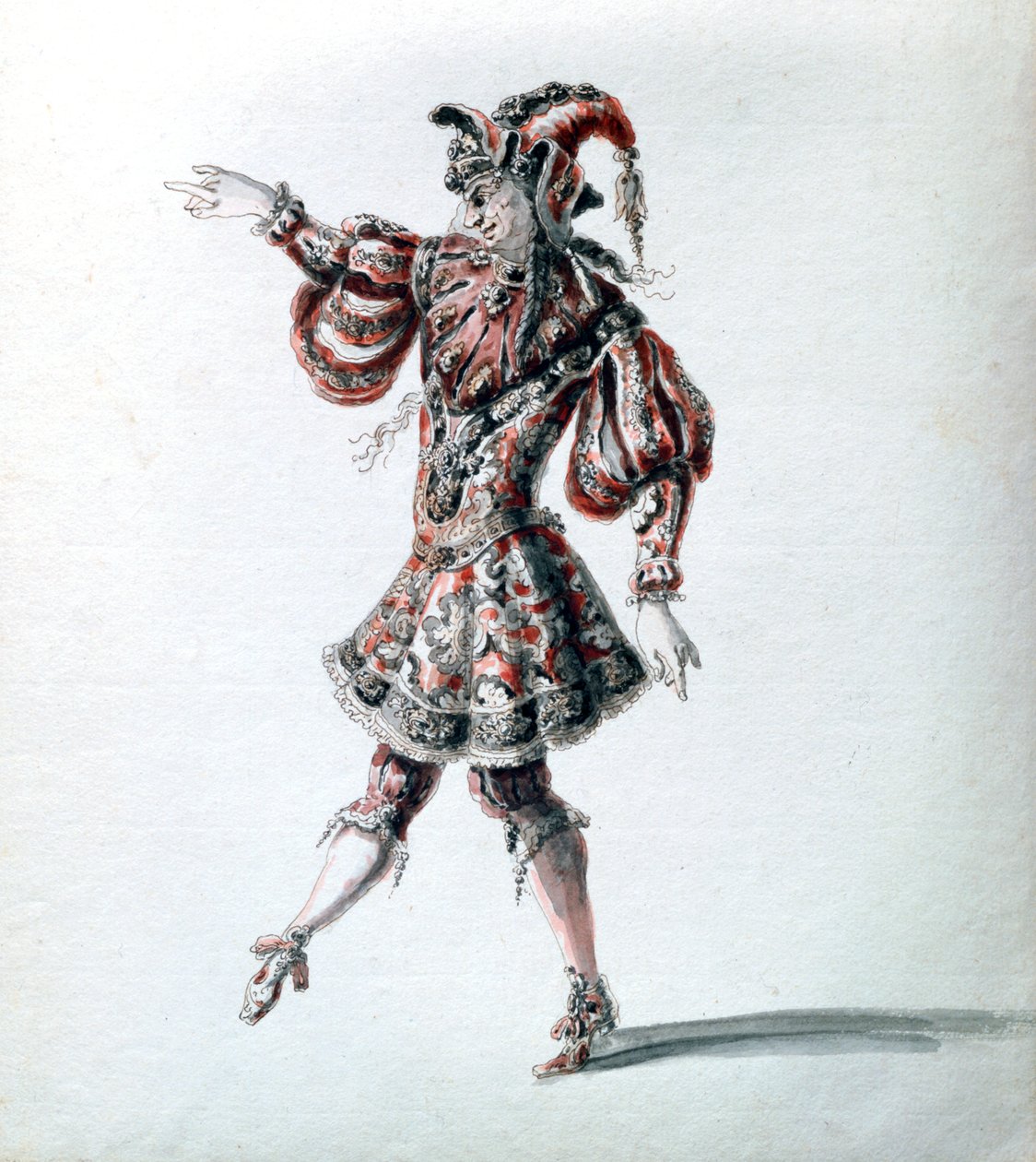 Héros enchanté, vers 1684 - Jean Berain, Jean Baptiste Lully