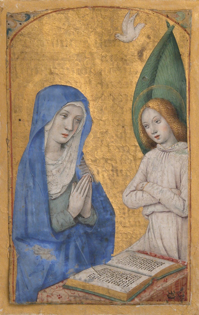 Feuille de manuscrit avec l