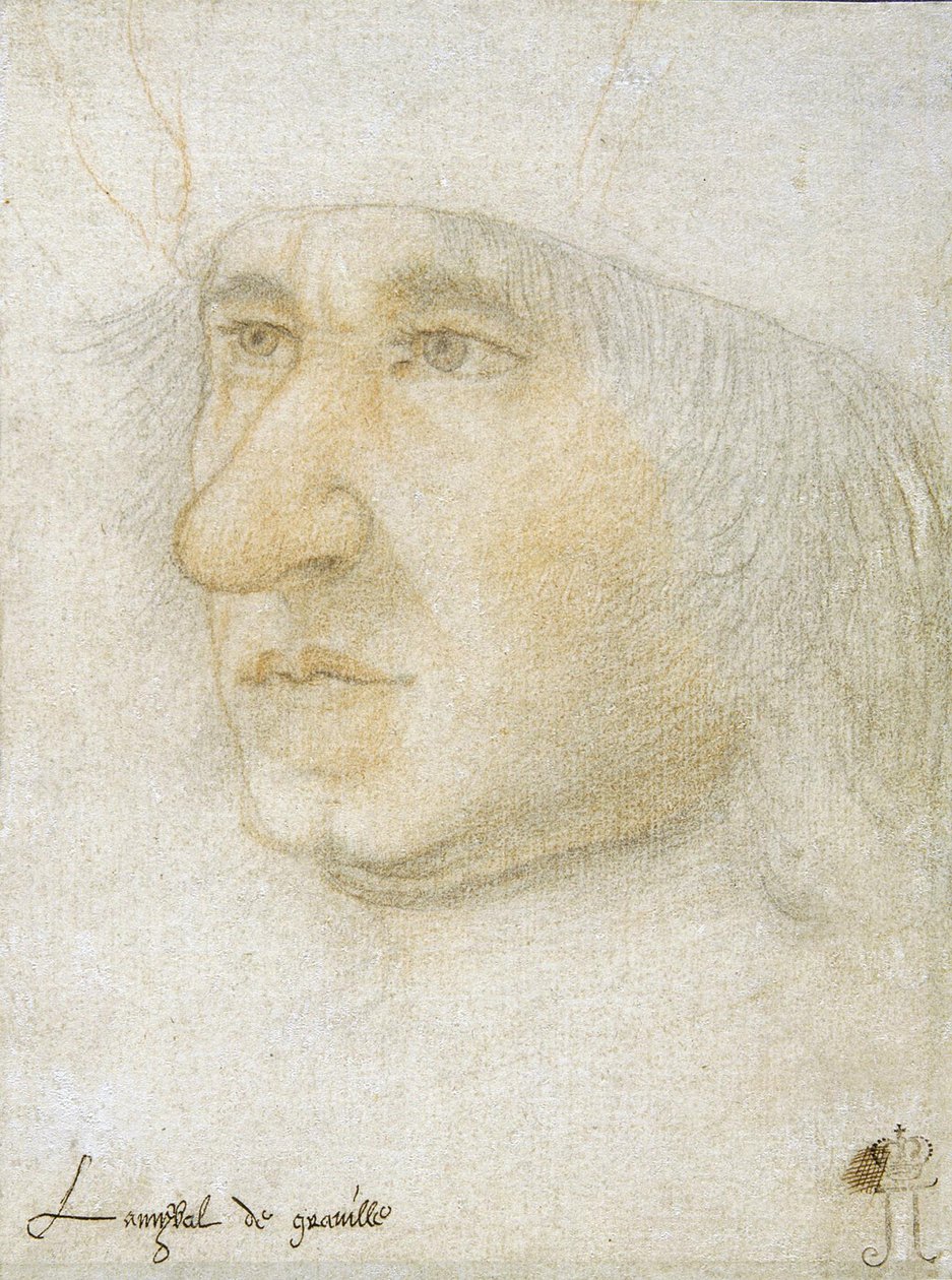 Portrait de Louis Malet de Graville (1438-1516), Amiral de France par Bourdichon, Jean (1457-1521). - Jean Bourdichon