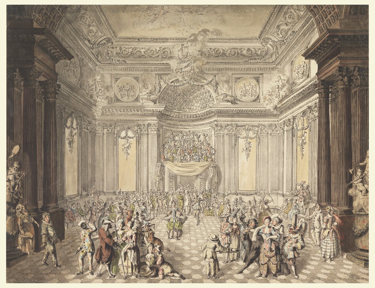 Dessin, Vue d