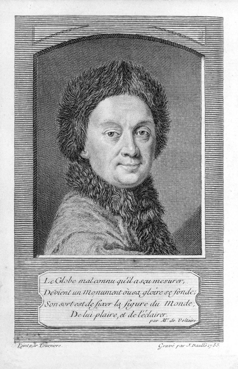 Pierre-Louis Moreau de Maupertuis, astronome - Jean Daullé