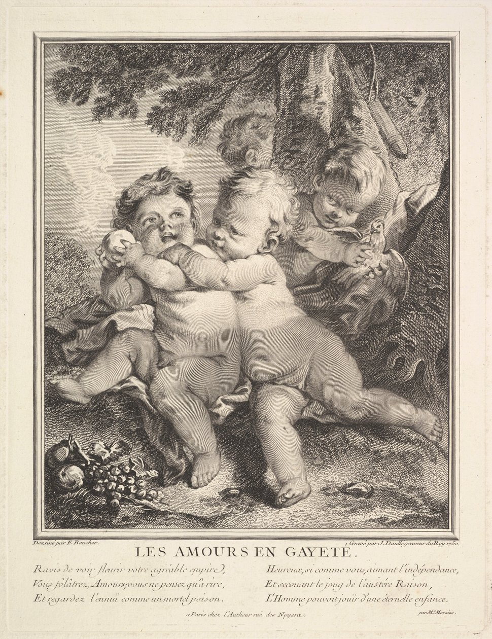 Les Cupidons joyeux - Jean Daullé
