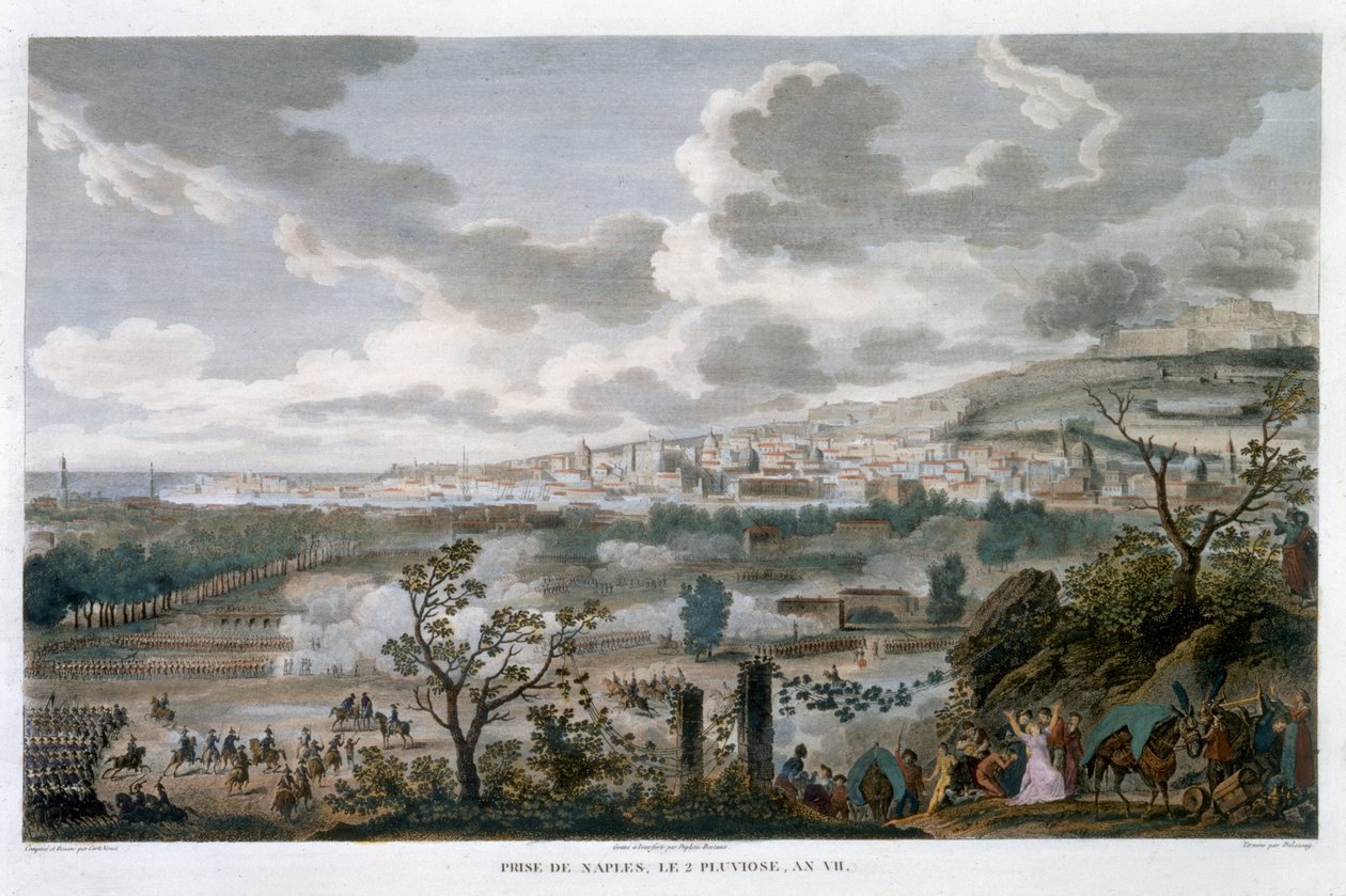 La capture de Naples, 2 Pluviôse, An 7, 23 janvier 1799 - Jean Duplessis-Bertaux