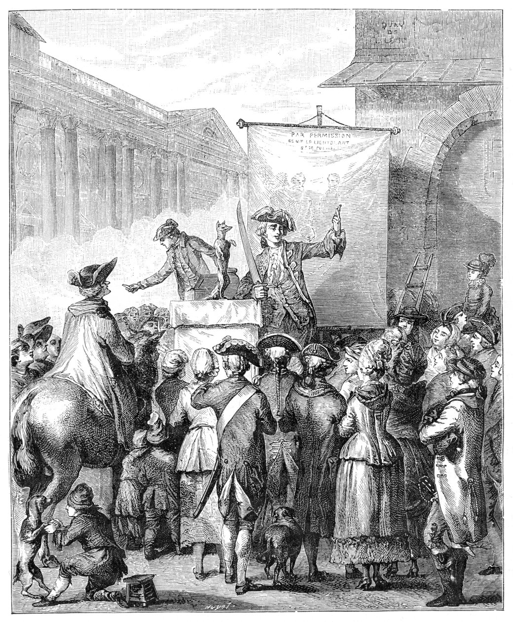 Le Charlatan au Louvre, Paris, 1885 - Jean Duplessis Bertaux