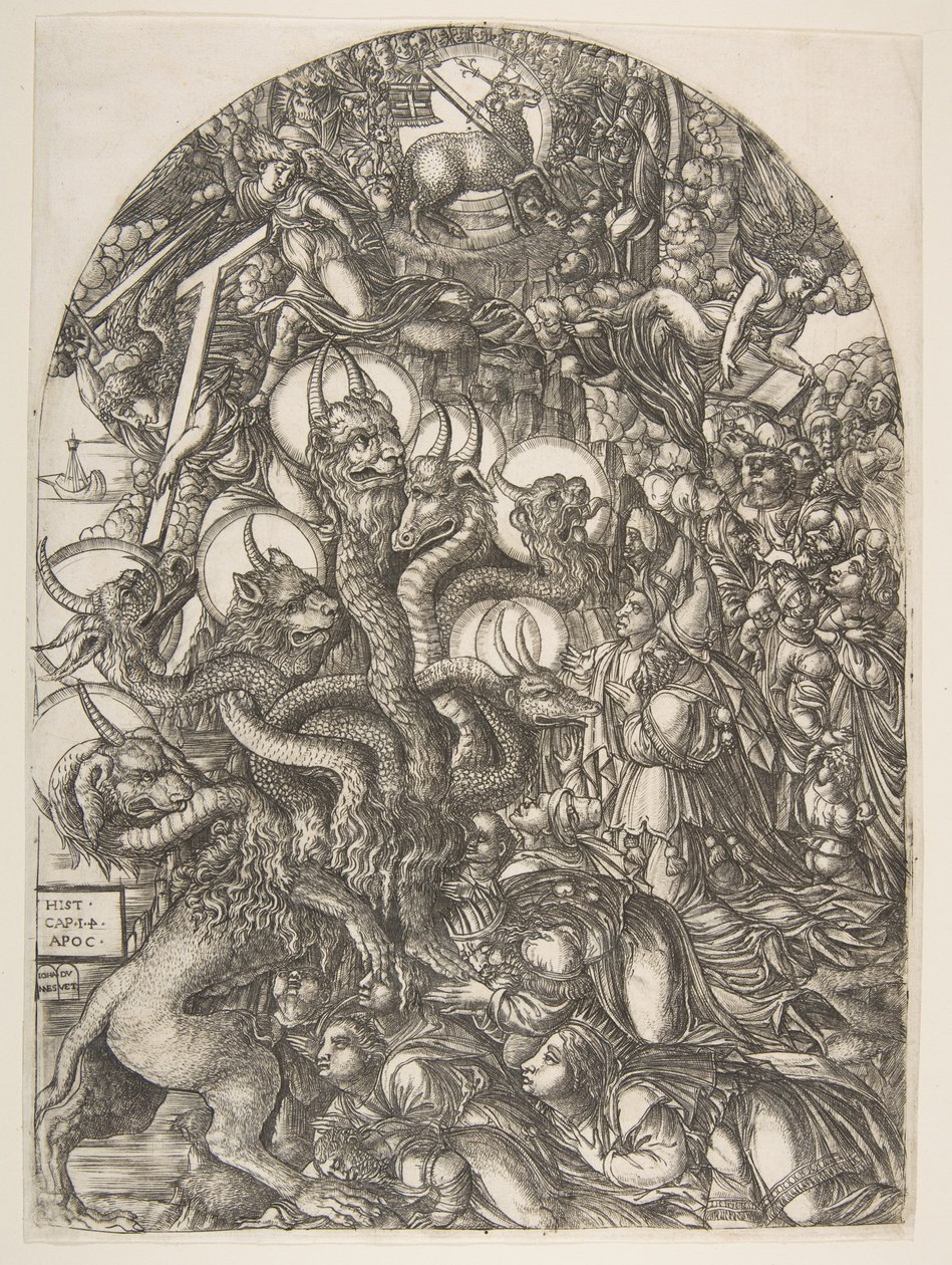 La Bête aux sept têtes et dix cornes, de l