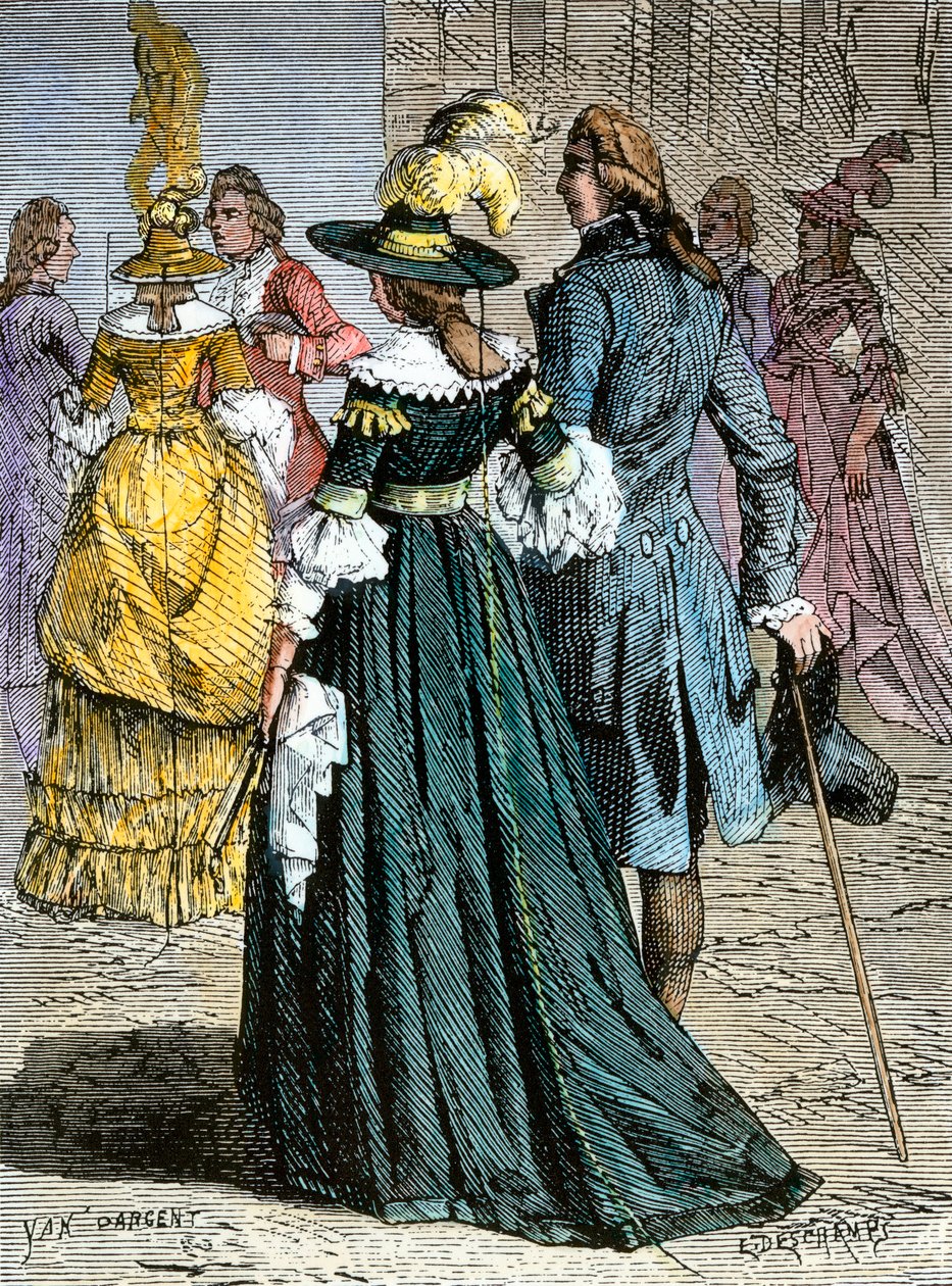 La mode parisienne - Jean Edouard (1824-99) Dargent