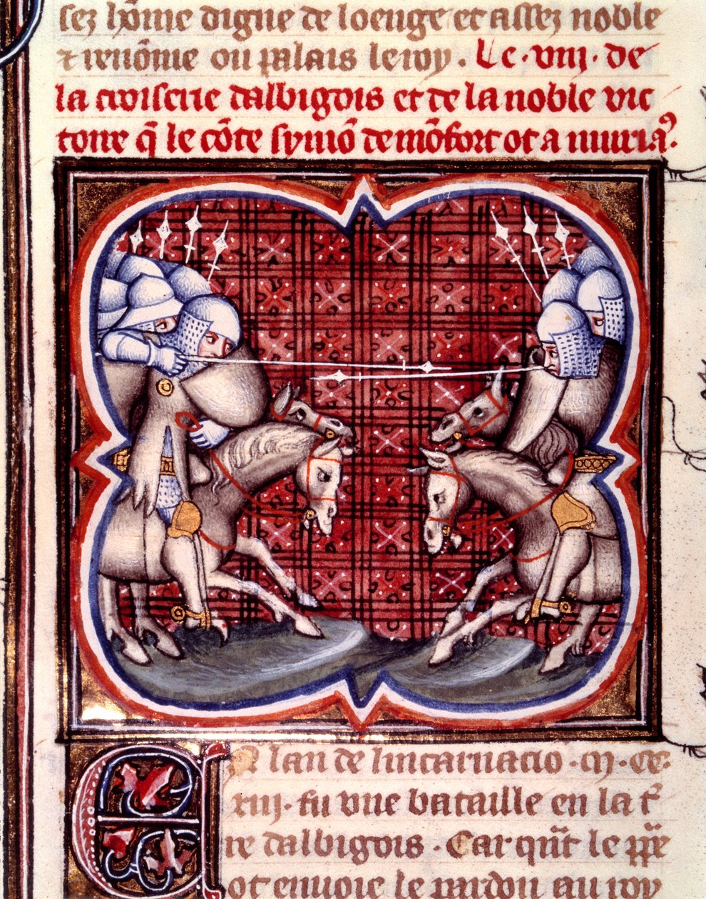 Bataille de Muret (12 septembre) - Jean Fouquet