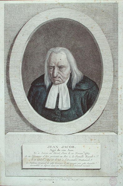 Jean Jacob, âgé de 120 ans - Jean Francois (after) Garneray