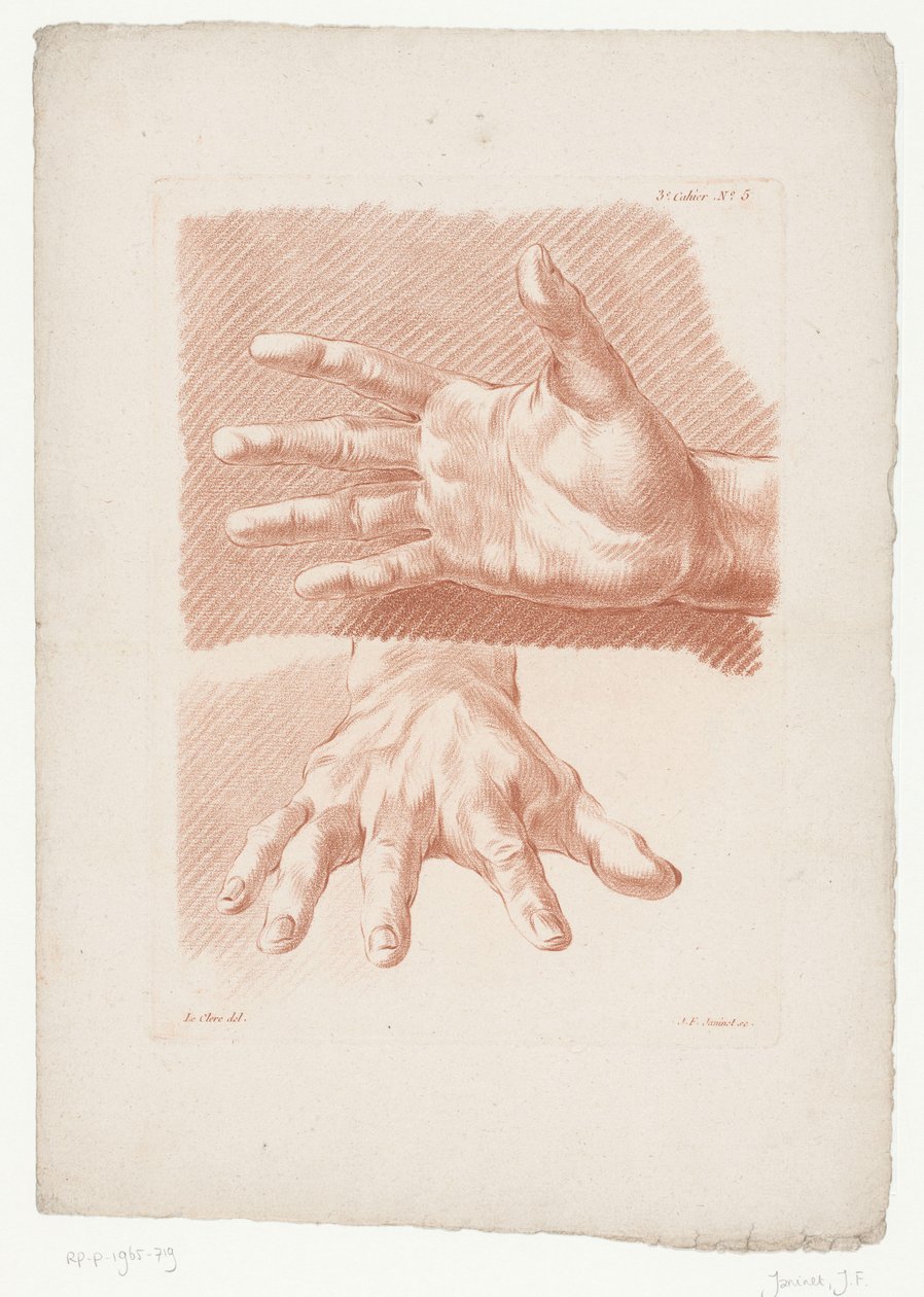 Deux mains - Jean Francois Janinet