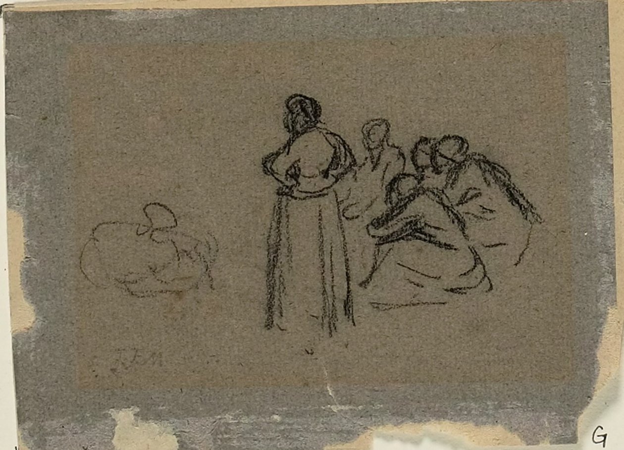 Groupe de femmes - Jean Francois Millet