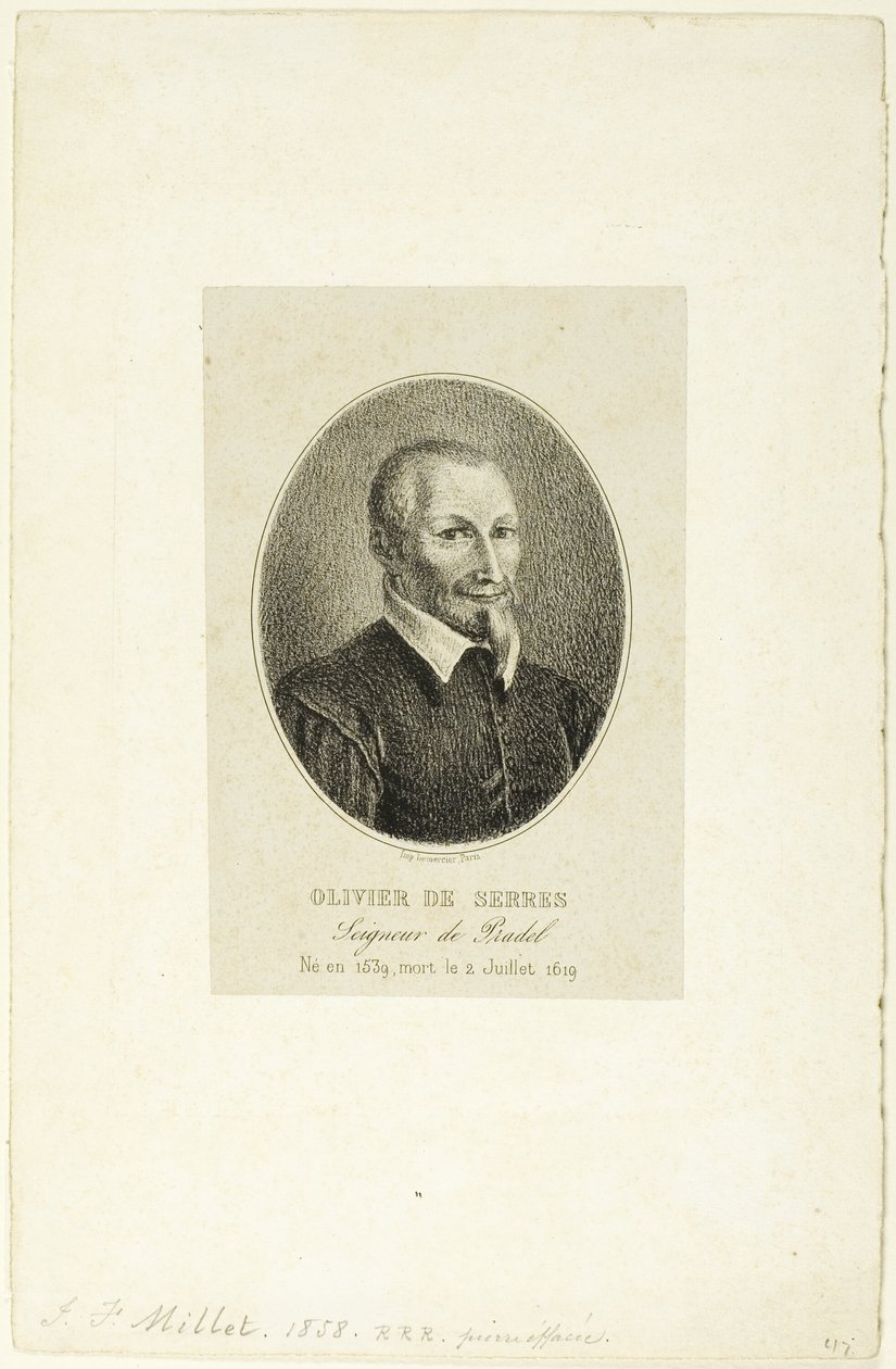 Olivier de Serres - Jean Francois Millet