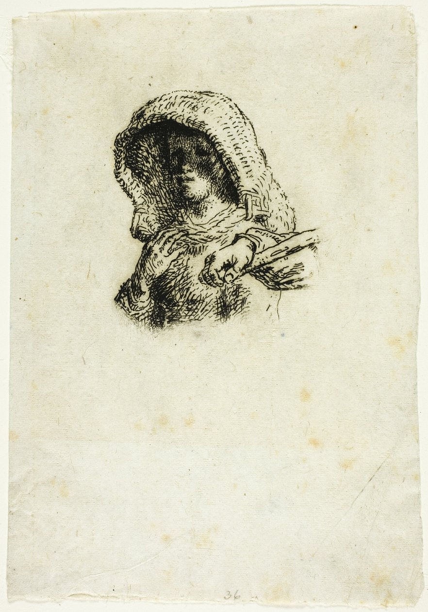 Paysans allant travailler - Jean-Francois Millet