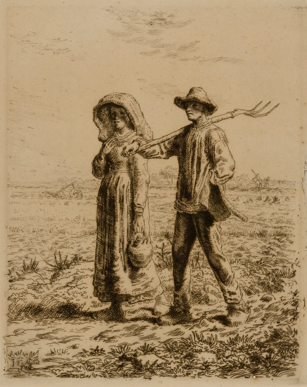 Les paysans au travail - Jean-Francois Millet