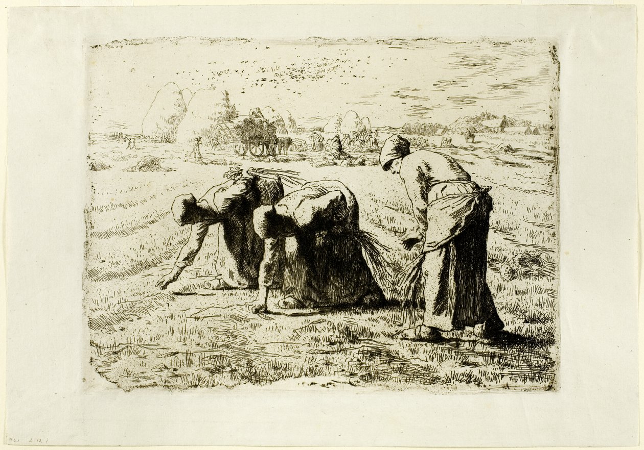 Les glaneurs - Jean Francois Millet