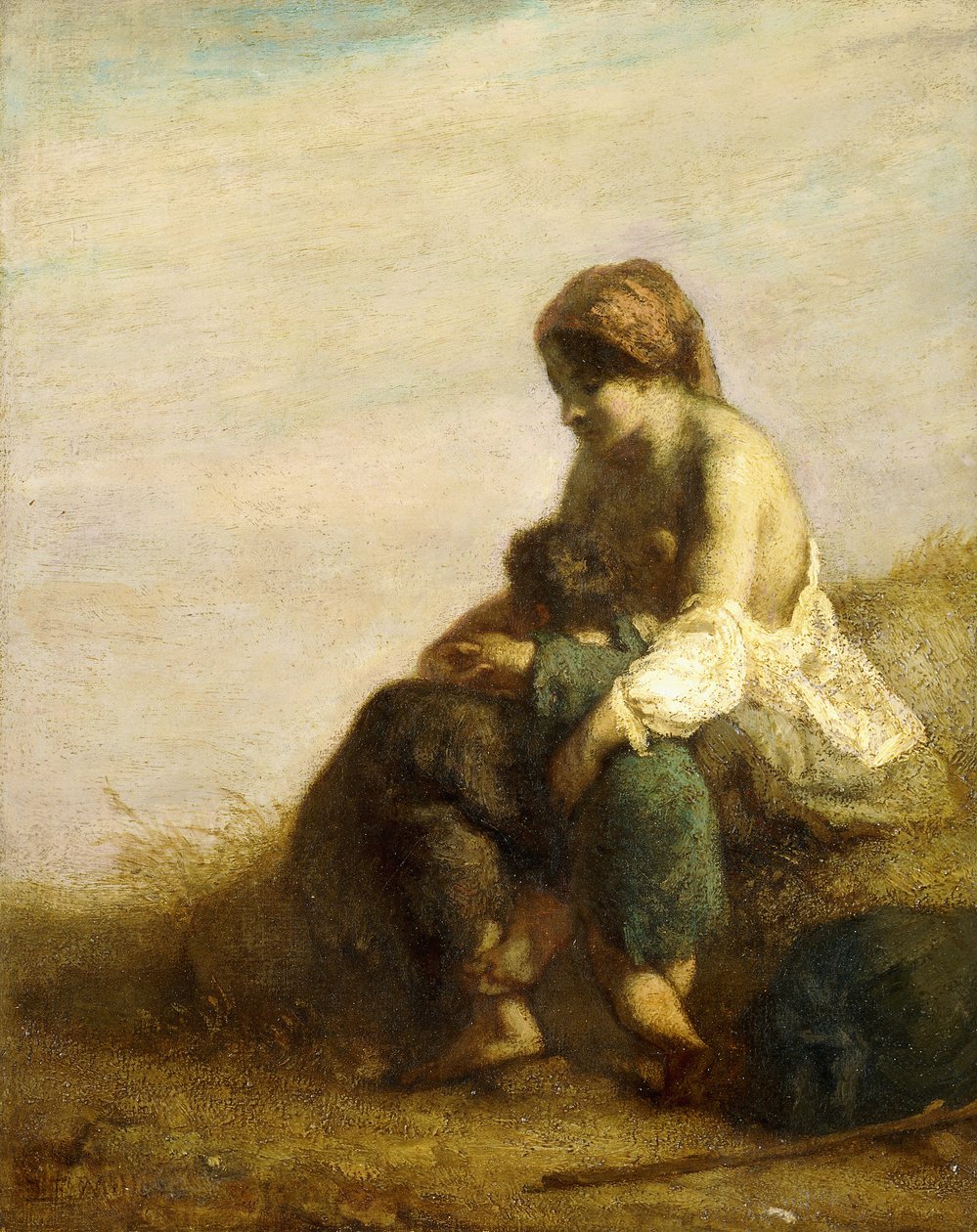 Les Vagabonds - Jean Francois Millet