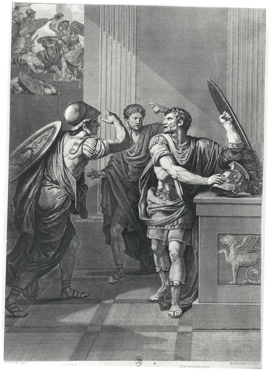 Arcan et Mithridate, illustration de 