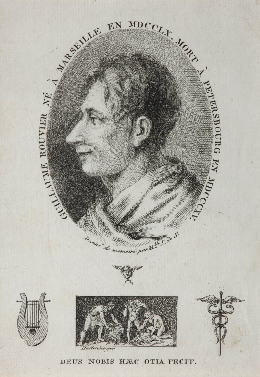 Portrait de Guillaume Rouvier 1760-1815, 1815 - Jean Francois Xavier Hattenberger