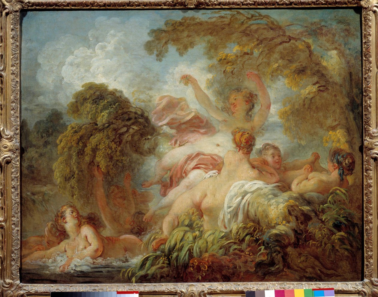 Baigneuses - Jean Honore Fragonard