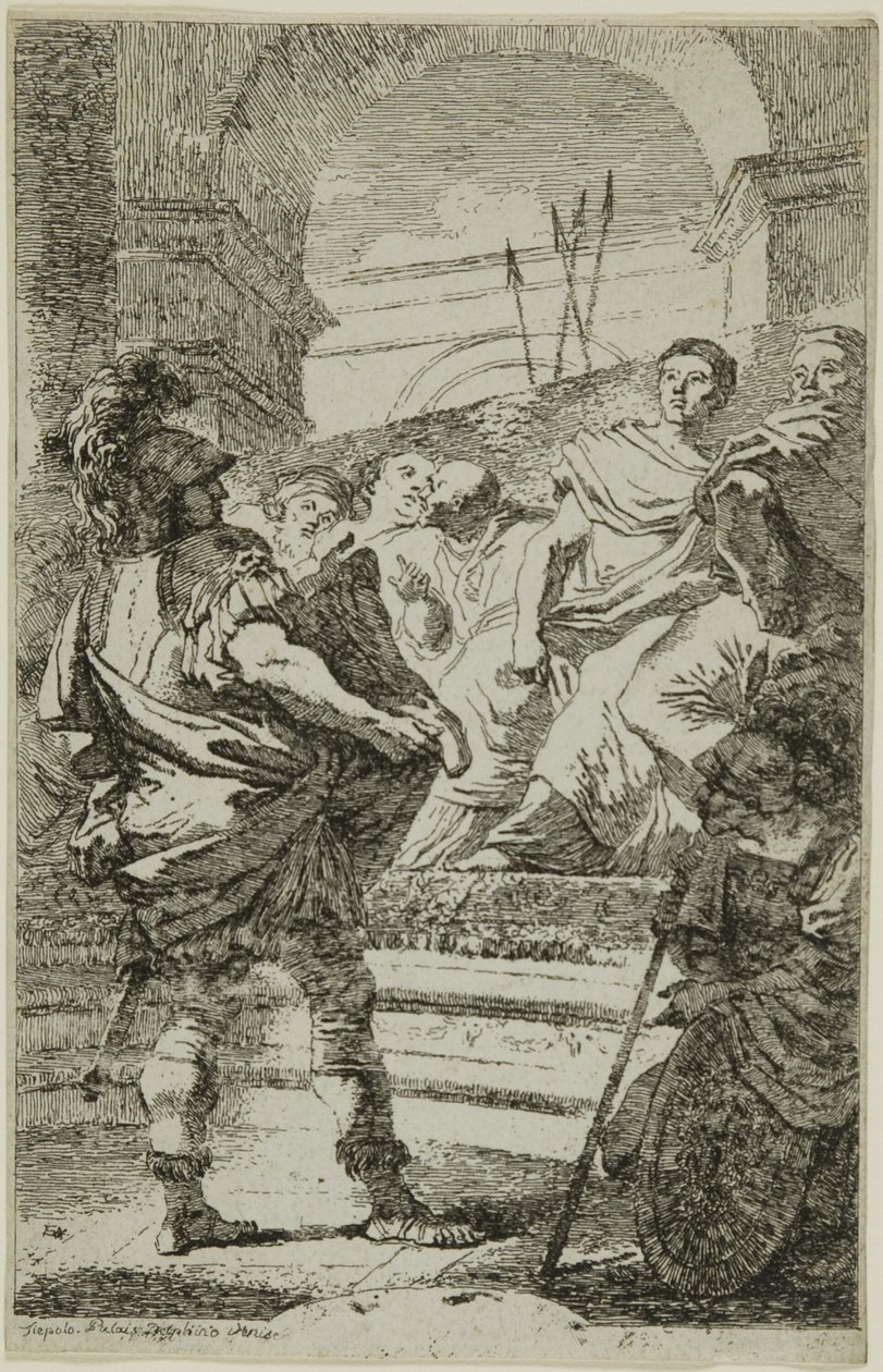 Fabius Maximus devant le Sénat carthaginois - Jean-Honore Fragonard