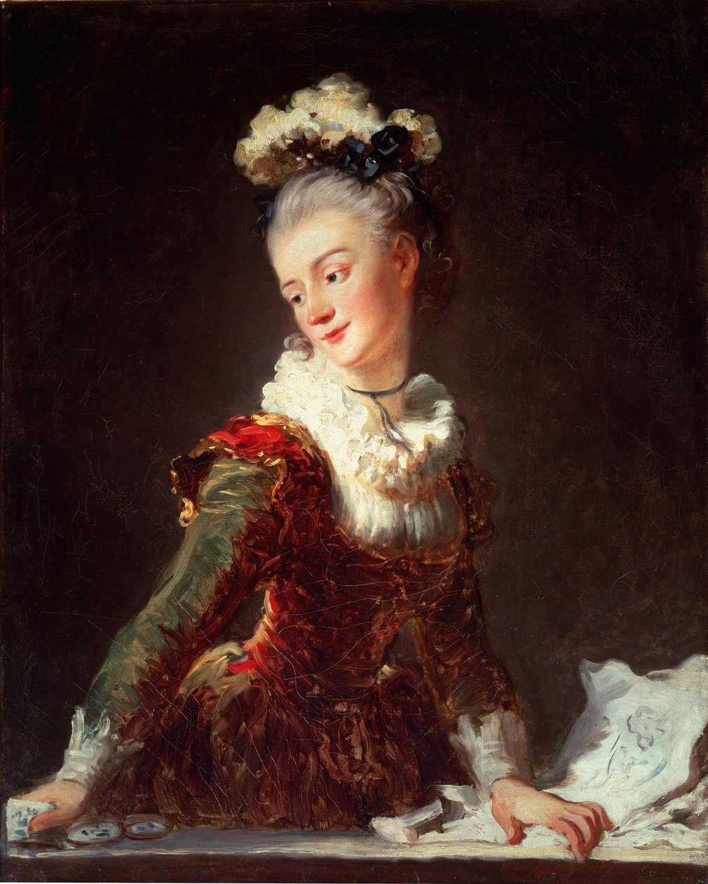 Portrait de Marie Madeleine Guimard, première danseuse de l