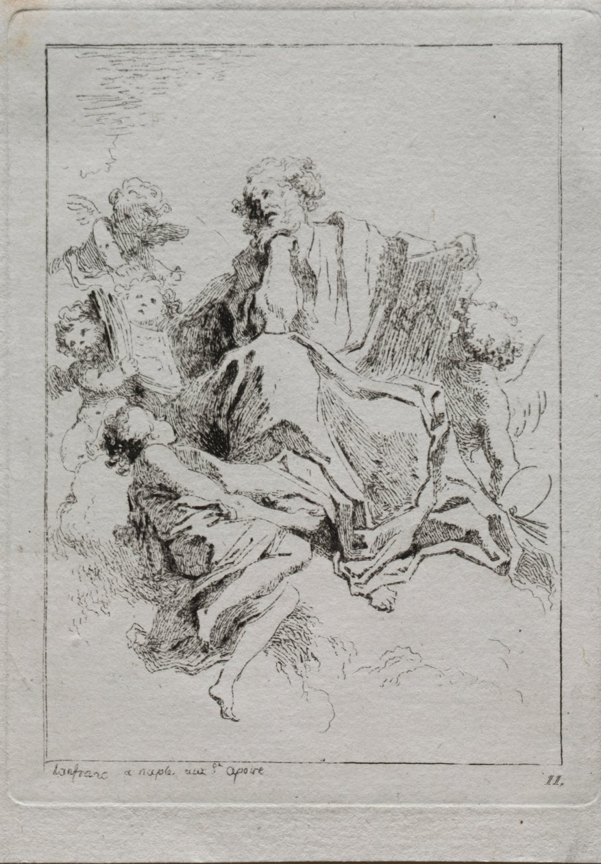 Saint Luc - Jean-Honore Fragonard