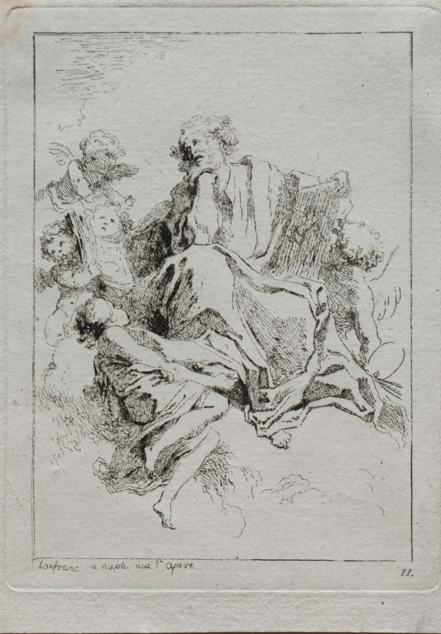 Saint Luc - Jean Honore Fragonard