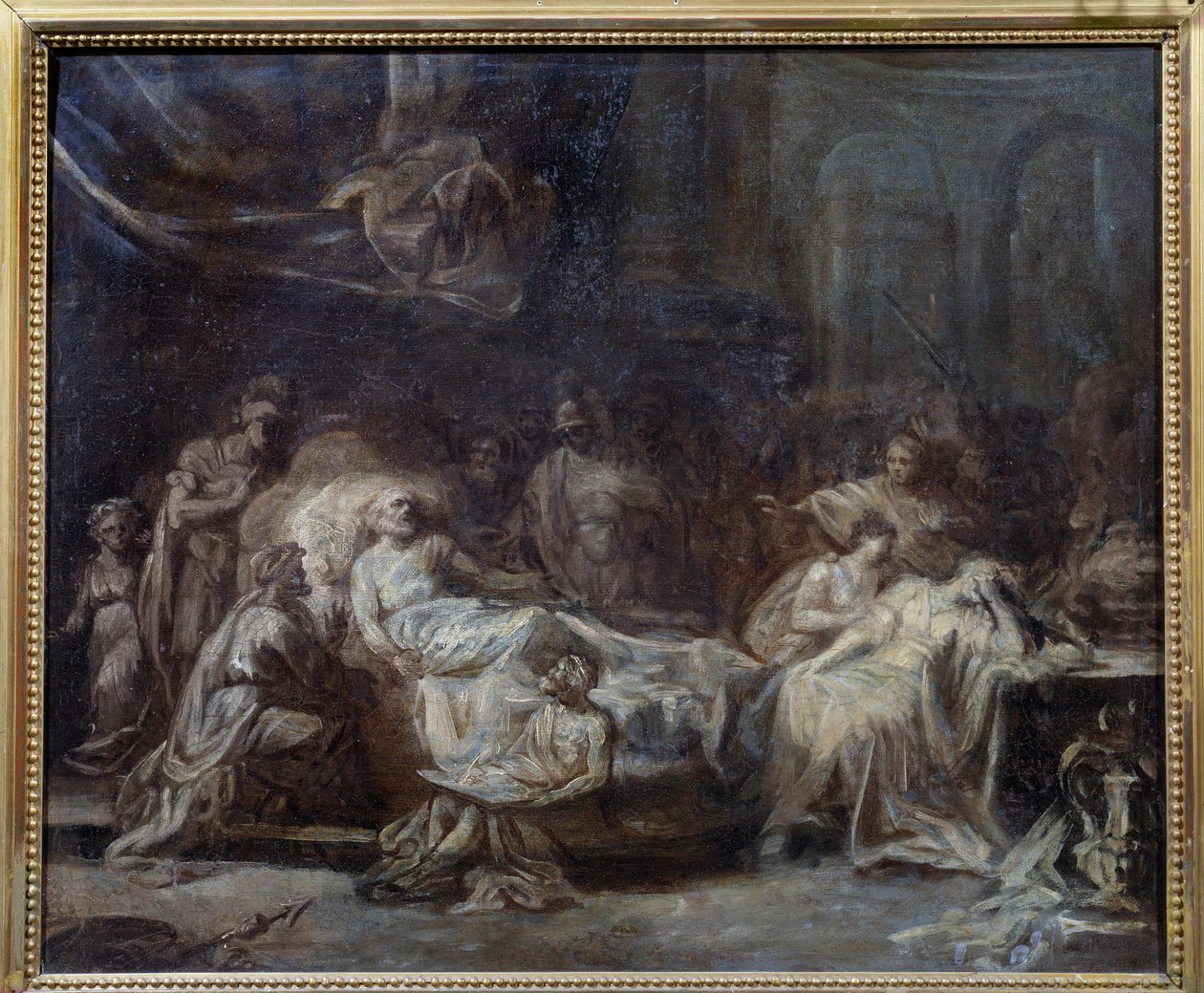 Le testament : Famille réunie autour d