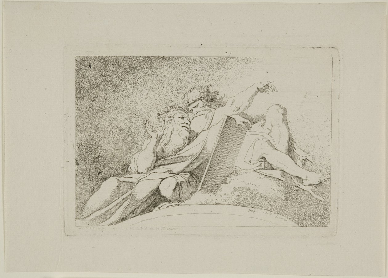 Deux prophètes - Jean Honore Fragonard