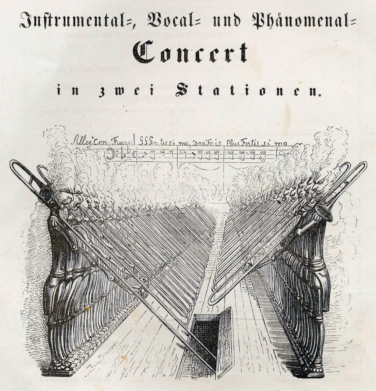 Concert instrumental, vocal et phénoménal - Jean Jacques Grandville