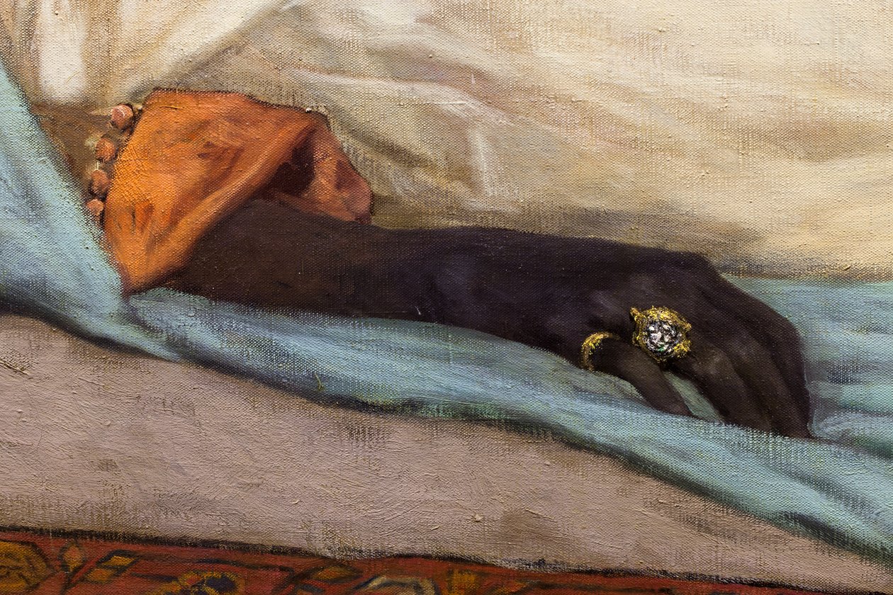 Le jour des funerailles - Scene du Maroc (detail) - Jean Joseph Benjamin Constant